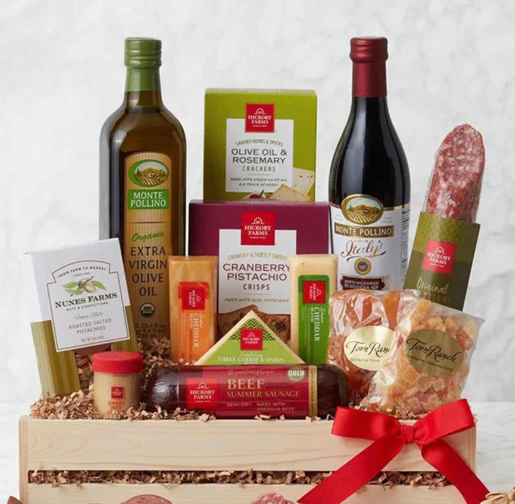 FOOD LOVER GIFT BASKET