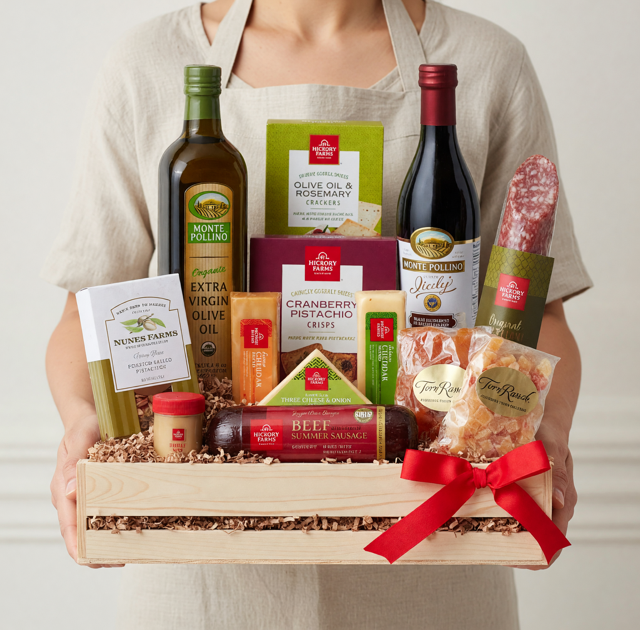 FOOD LOVER GIFT BASKET