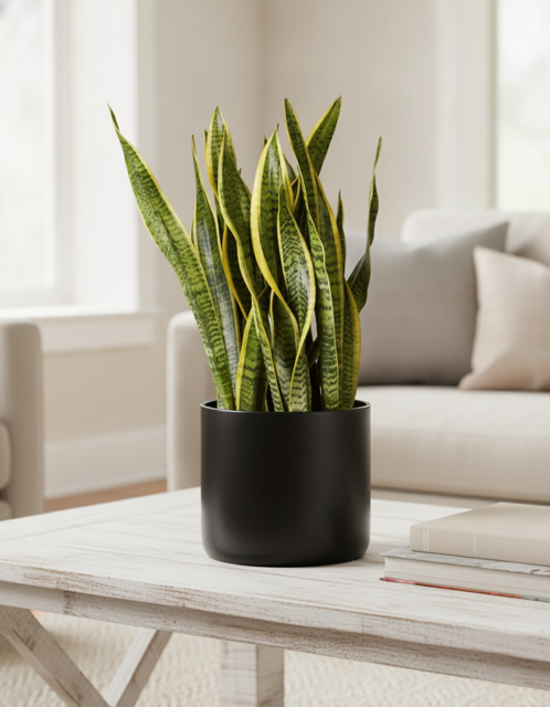 GREEN SNAKE PLANT